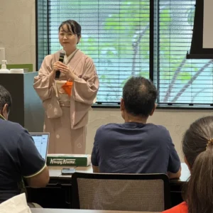 出張茶道社内イベント