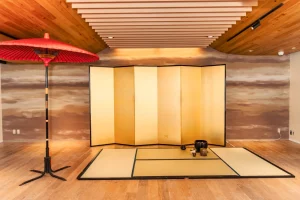 出張茶道畳金屏風野点傘